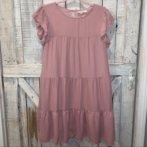 ruffle boutique dress